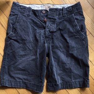 Hollister button-up shorts